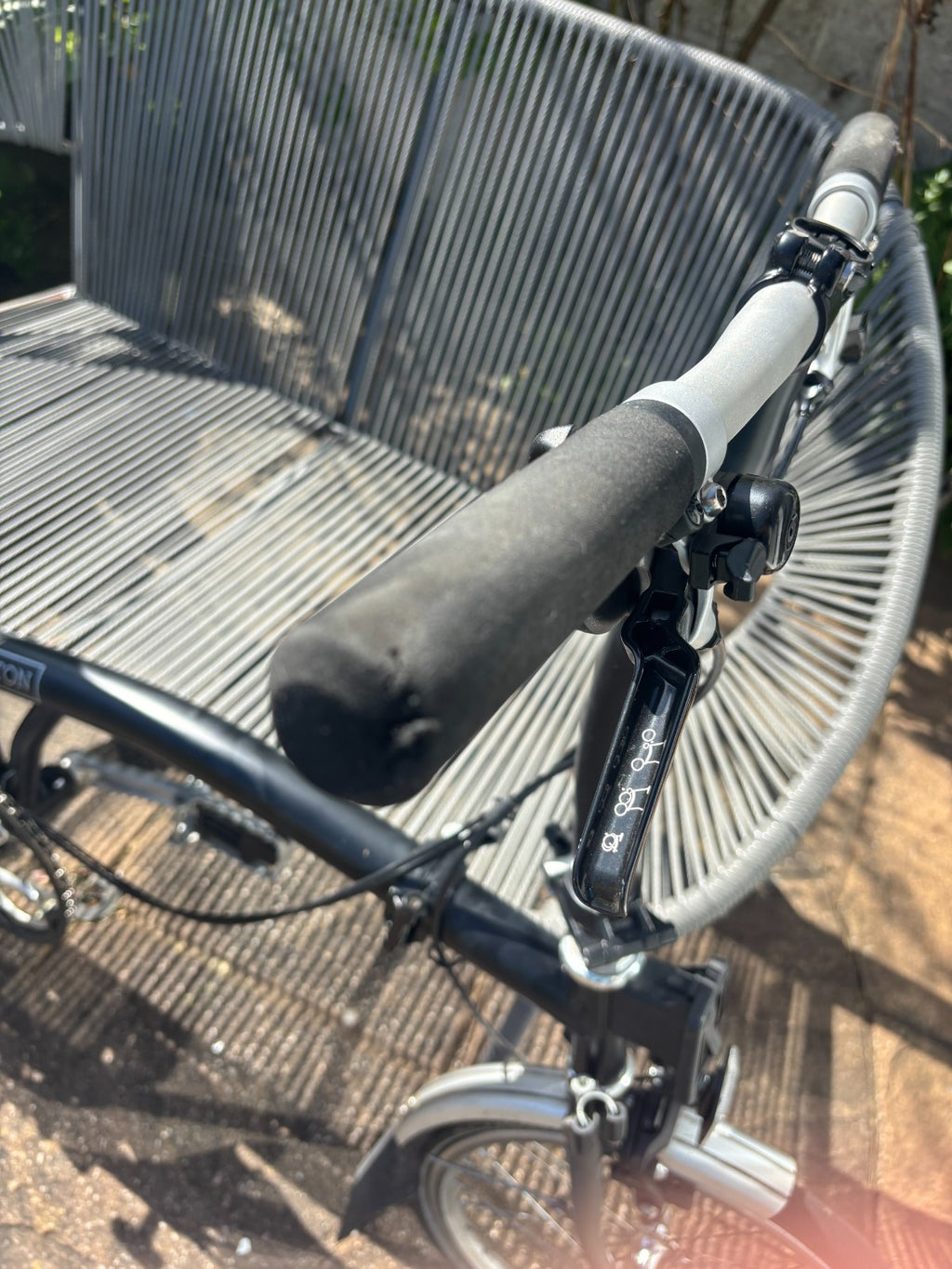 Brompton Superlight Titanium 3-Speed S-Type - Brooks Saddle - Toolkit & Cover -