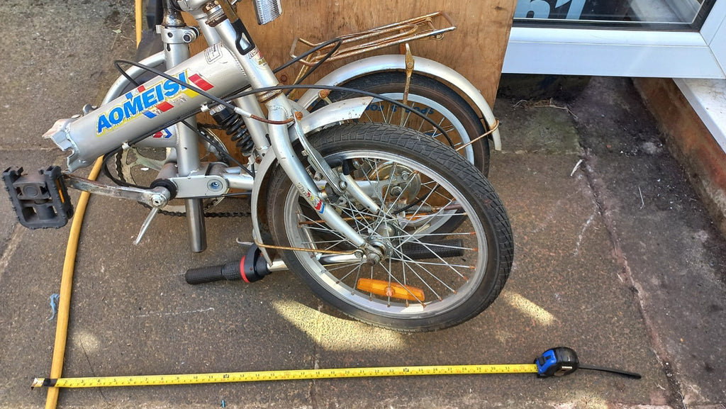 Aomeisi Folding Bike 5-Speed Suspension
