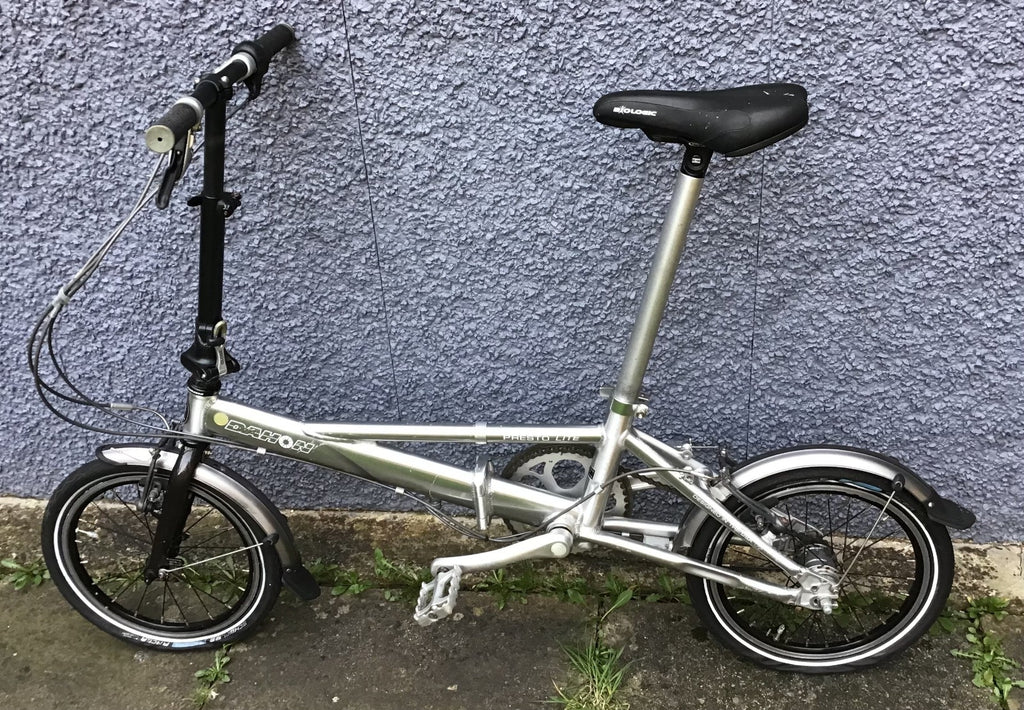 Dahon PrestoLite Lightweight 3-speed Bike w/ Detachable Pedal for Small Storage