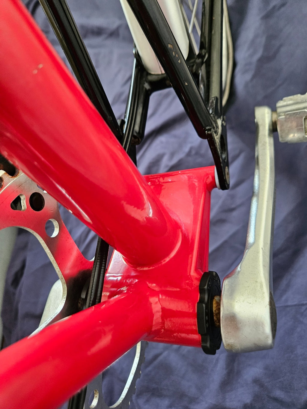 Brompton Vintage Project for restoration - Red - 1997