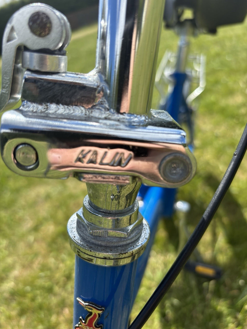 Raleigh Folding Bike In Blue