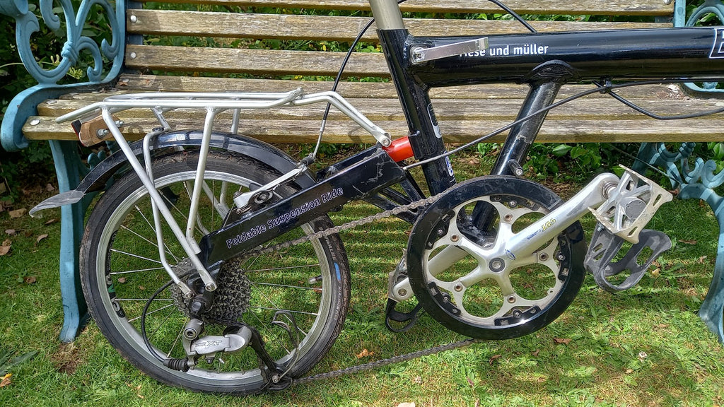 Riese Und Muller Birdy folding bike in good used condition and recent service