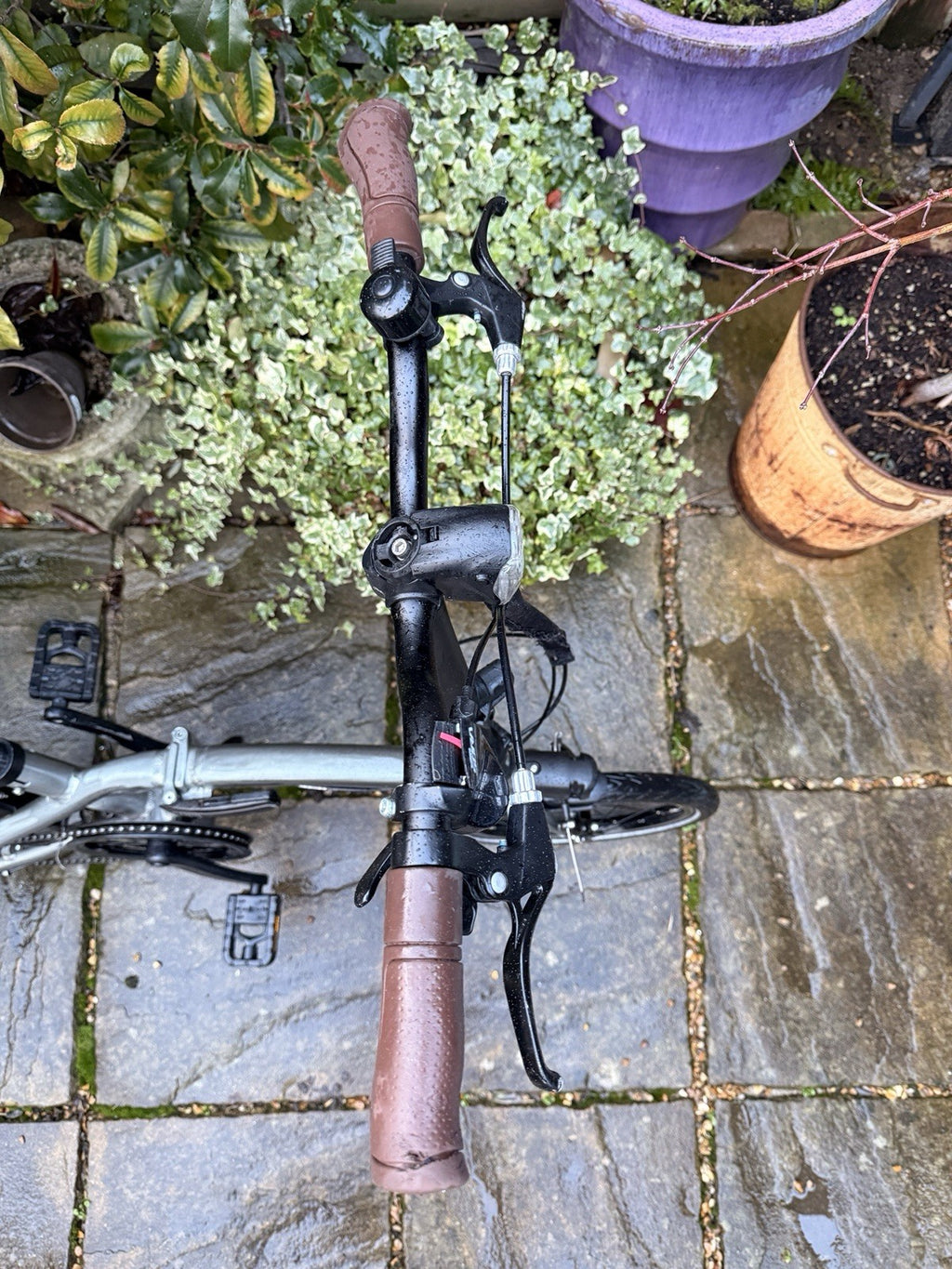 Btwin, Ultra-Compact Fold Bicycle. Aluminium Frame. Comet Grey