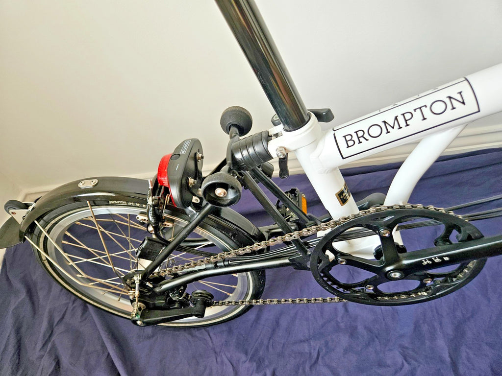 Brompton M6L - 6 Speed - C Line - Mid- White