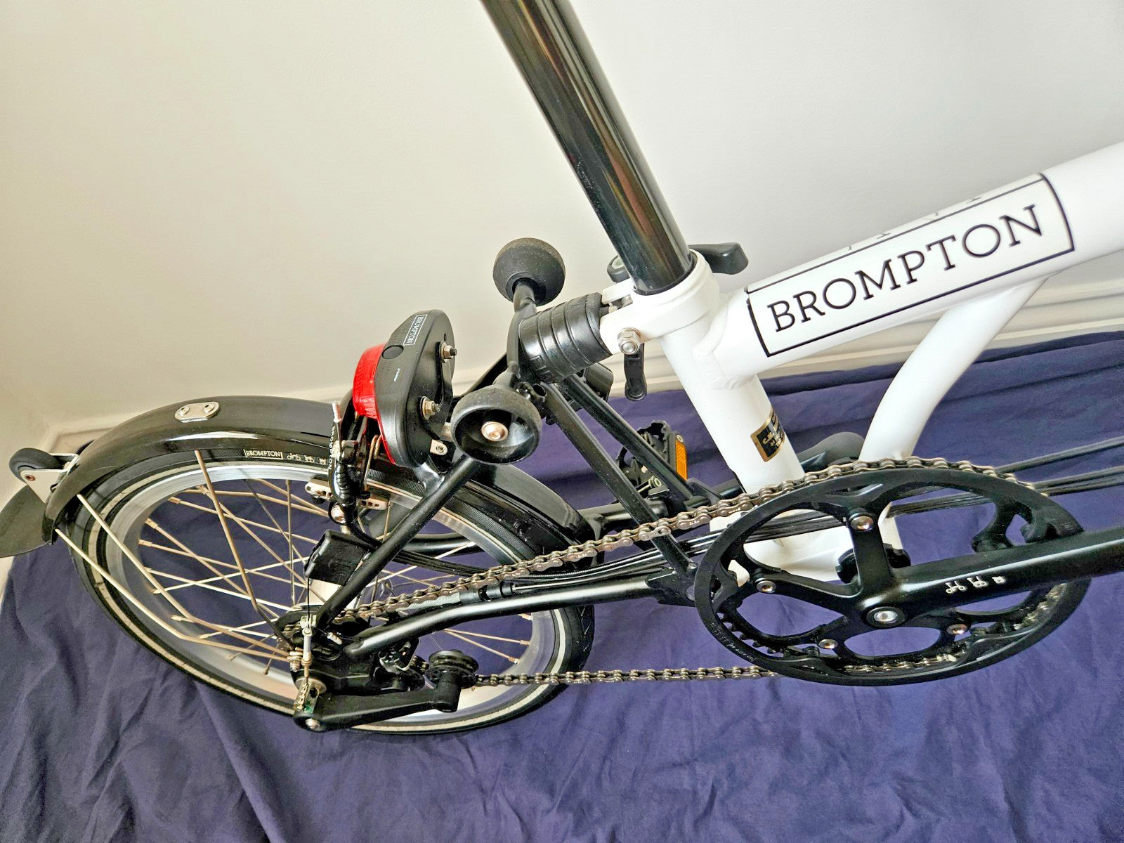 Brompton M6L - 6 Speed - C Line - Mid- White
