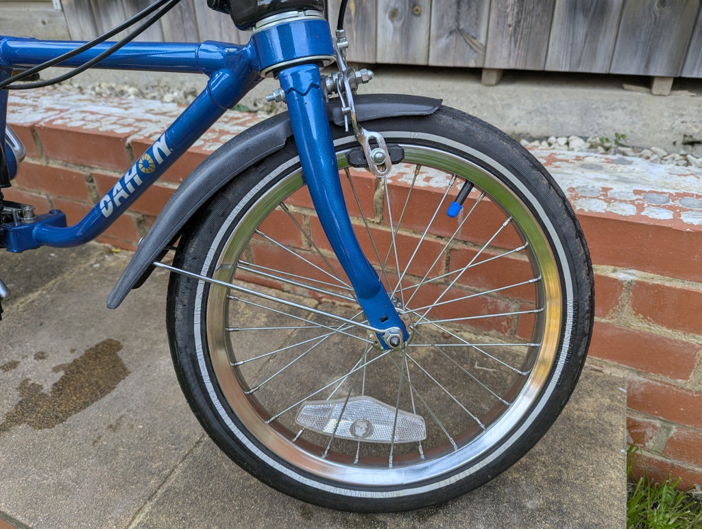 Vintage Dahon Classic III Folding Bike – 3-Speed Sturmey Archer (Blue)