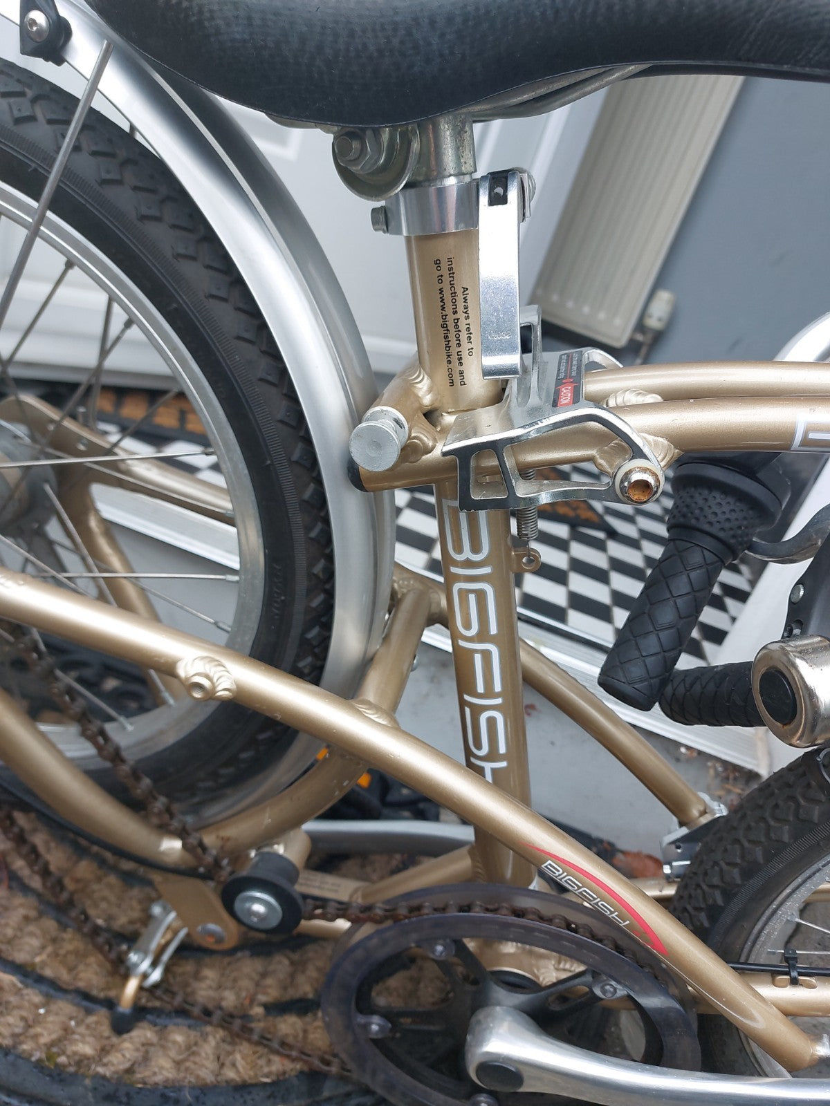 Big Fish Folding Bike Retro
