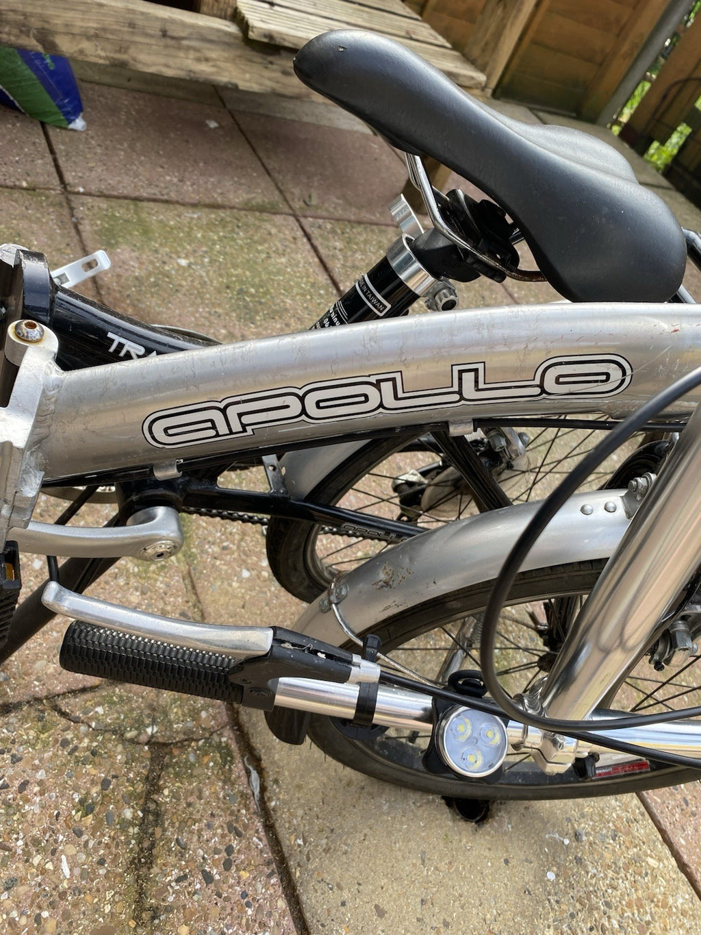 Apollo Transition 6-Speed Quick Easy Fold-Up Bike, Good Condition