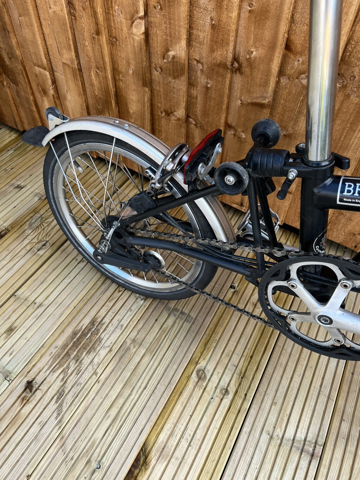 Brompton Bike Black Folding M3L 3 Speed - ✅ FREE & FAST DPD Delivery🚚