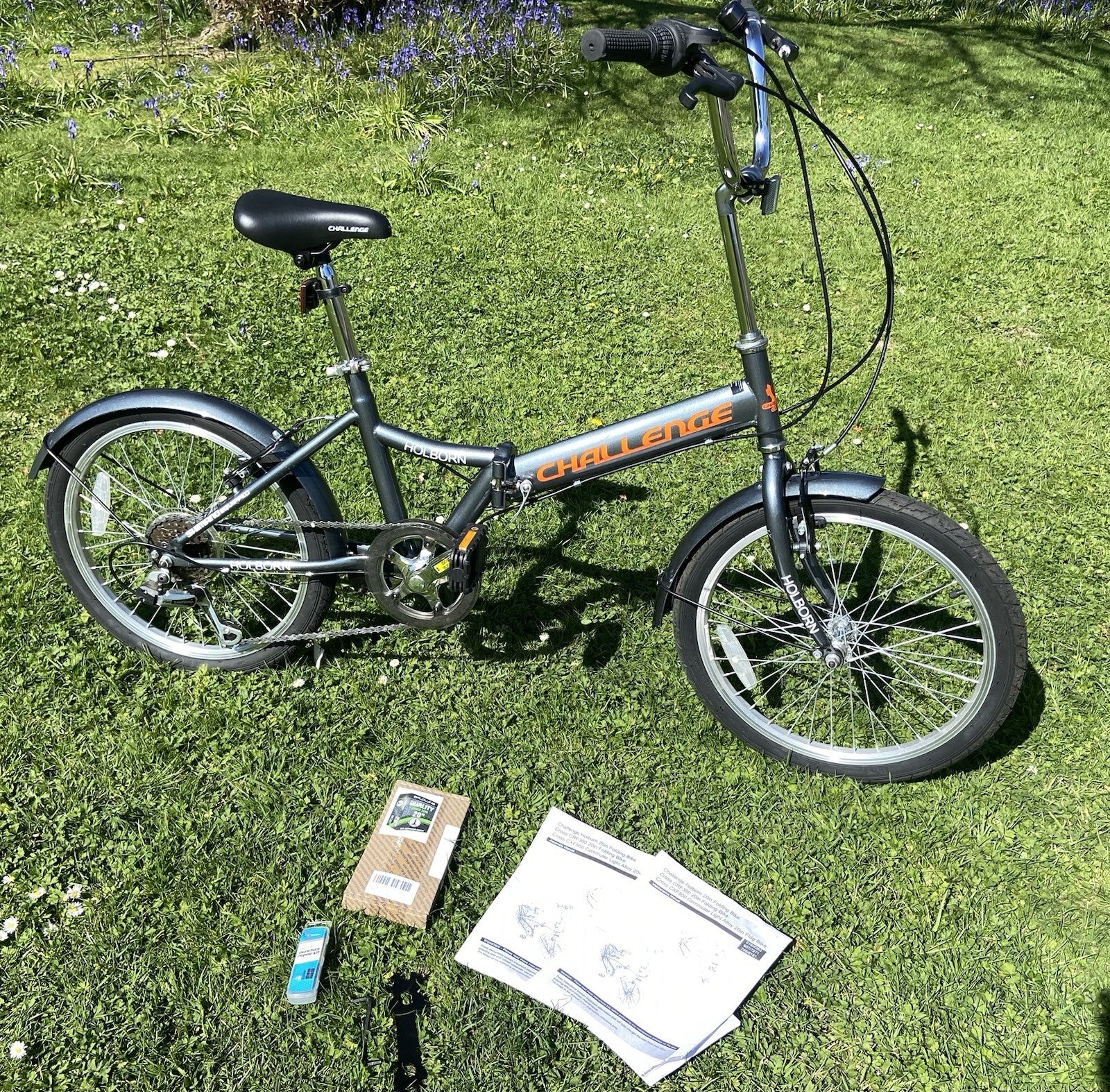 Challenge Holborn Unisex 20” Folding Bike-Immaculate Condition-Hardly Used