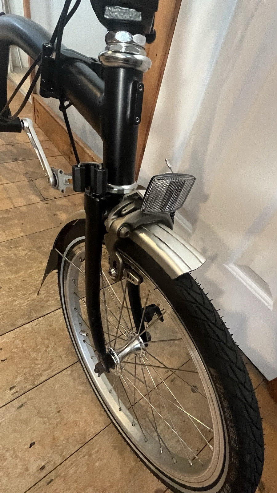 Brompton Folding Bike 3-Speed, Black
