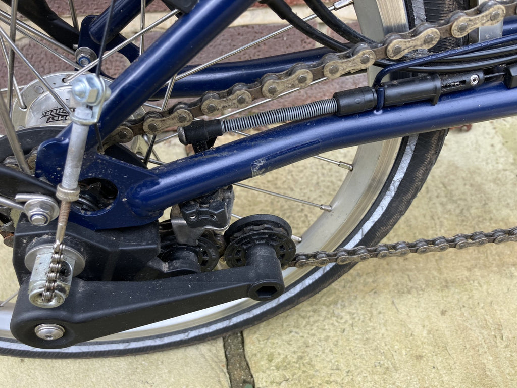 Brompton H6R 2017 - six gears with rack & pump