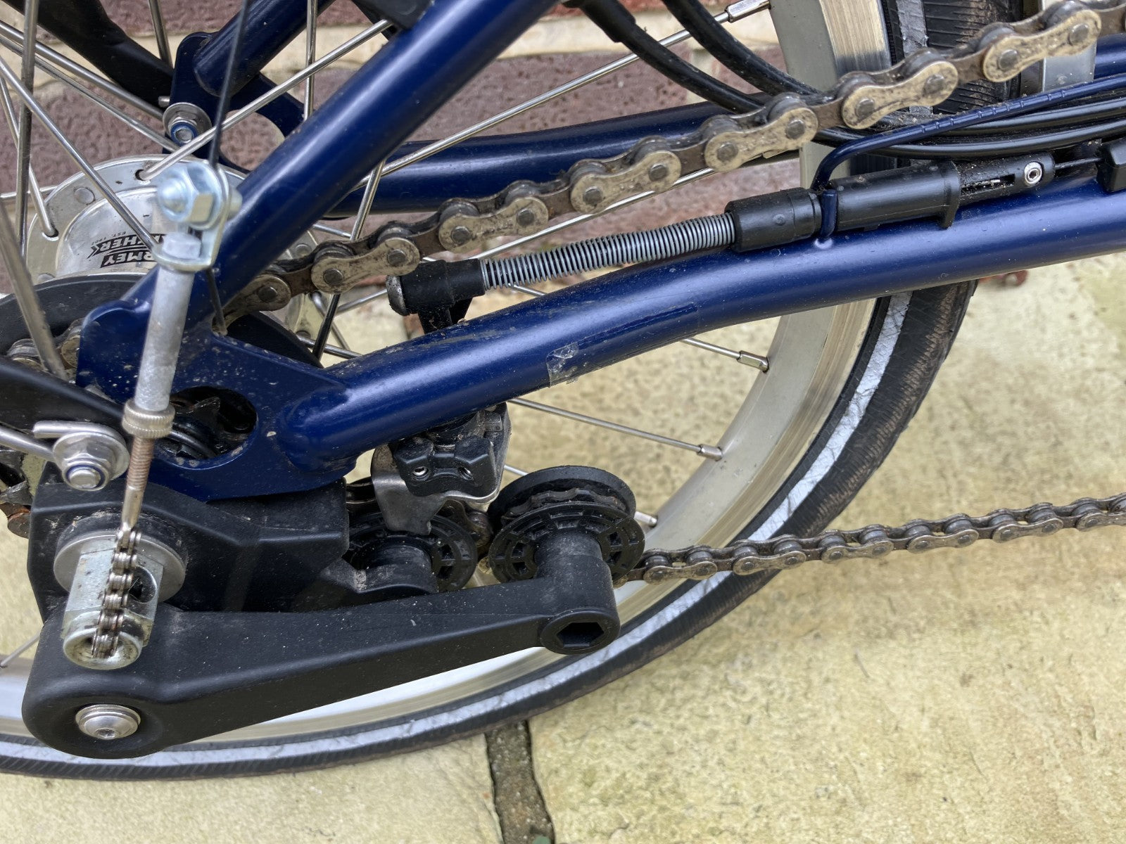 Brompton H6R 2017 - six gears with rack & pump