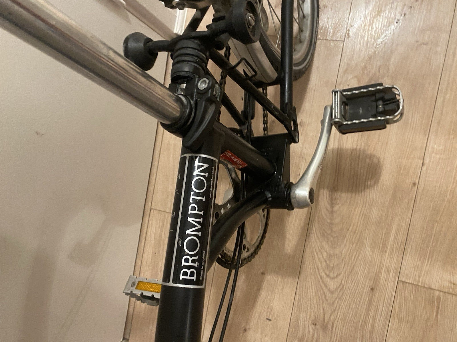Brompton Folding Bike 3-Speed, Black