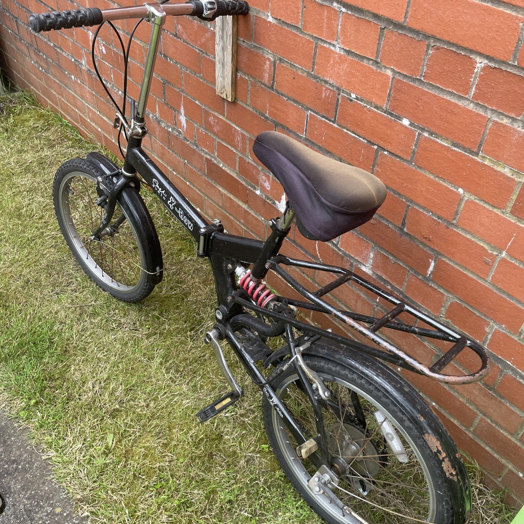 avelo x row folding bike 24-inch wheels