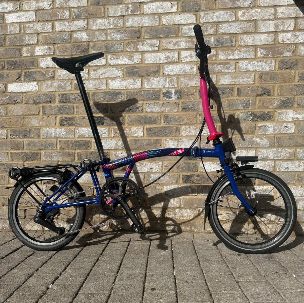 Brompton Team GB P Line - Limited Edition Paris Olympics 2024 - WORLD DELIVERY