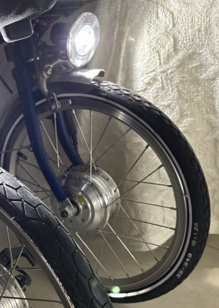 Brompton H6R C Line 6 Speed Folding NANO electric assist bicycle - Hardly Used