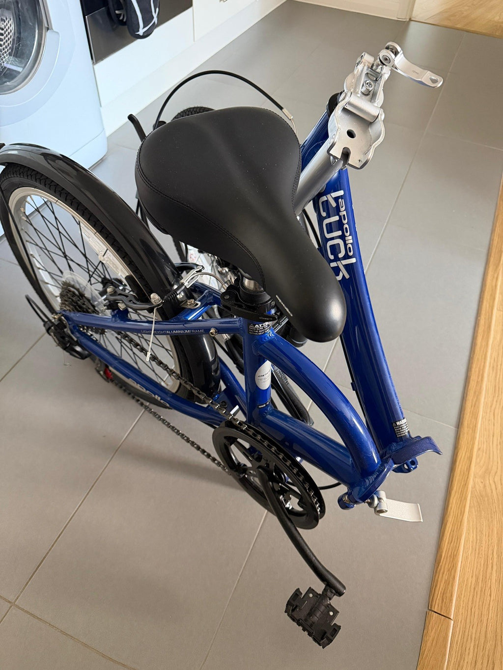 apolo tuck folding bike