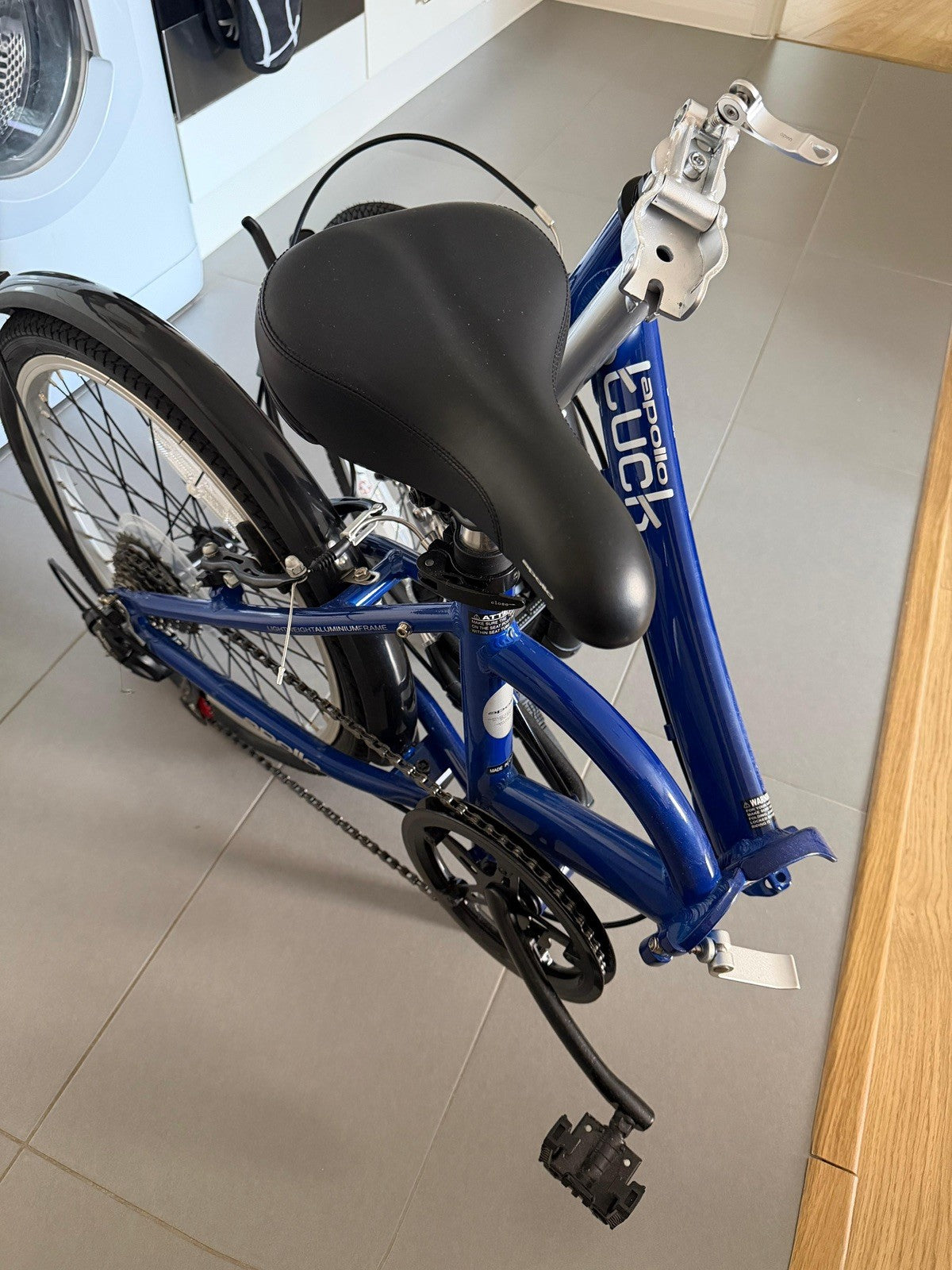 apolo tuck folding bike