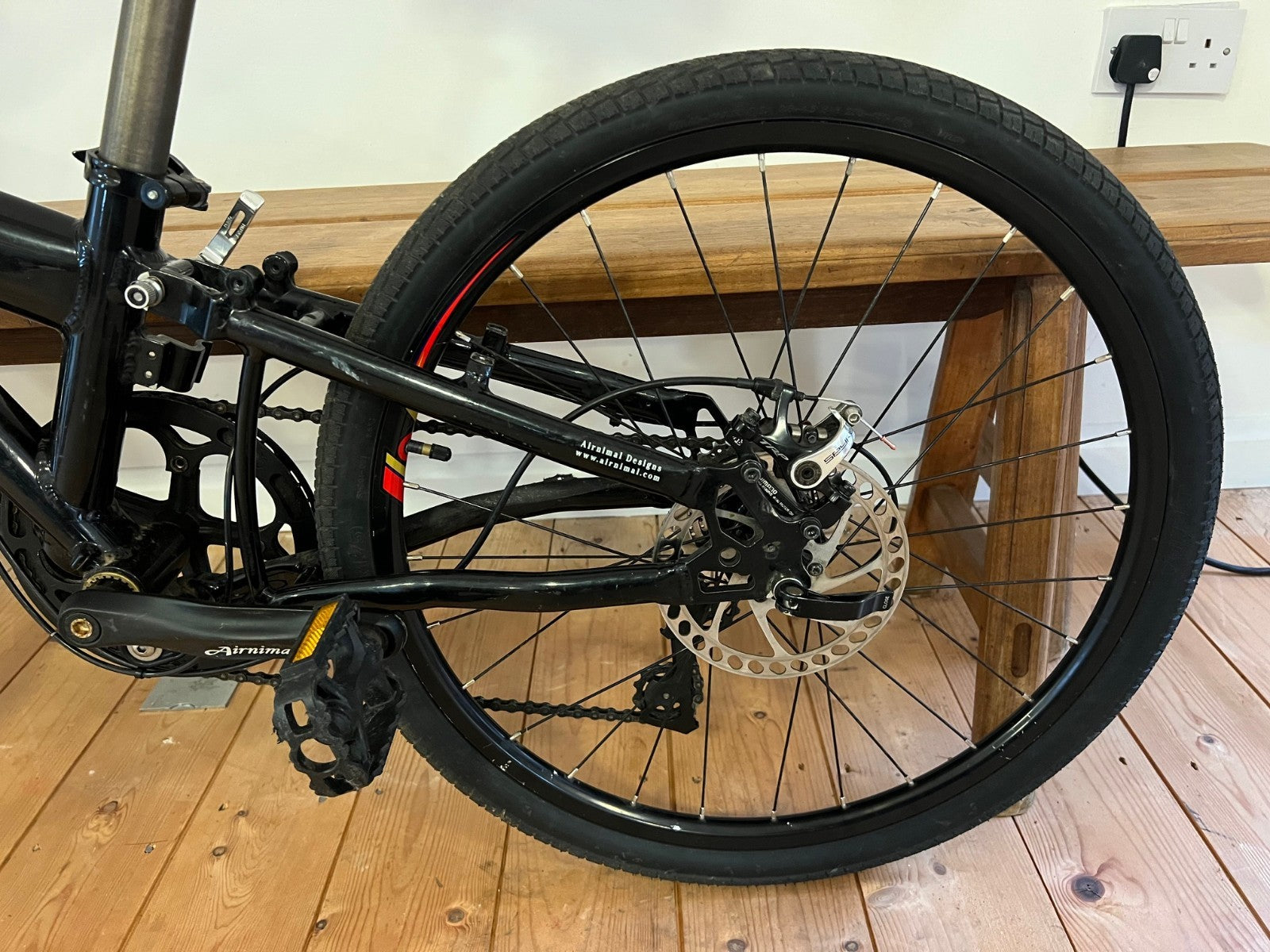 Airnimal Joey folding disc commuter bike Brompton slayer! Upgraded