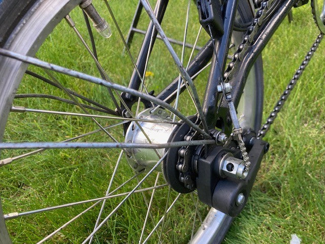 Brompton folding bike 3 speed M3L - black