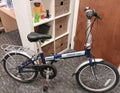 Ammaco Pakka Lite 20 Inch Wheel Folding Bike Blue (Southend)