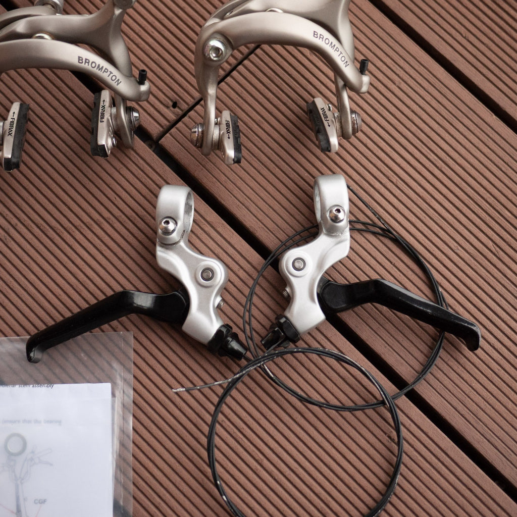Brompton Brake Callipers & Brake Lever & Integrated Shifter Mount Bundle
