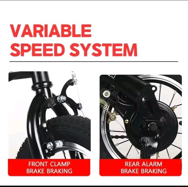 Adult Male and Female Moped Teen Student Off-road Racing Bike Folding...