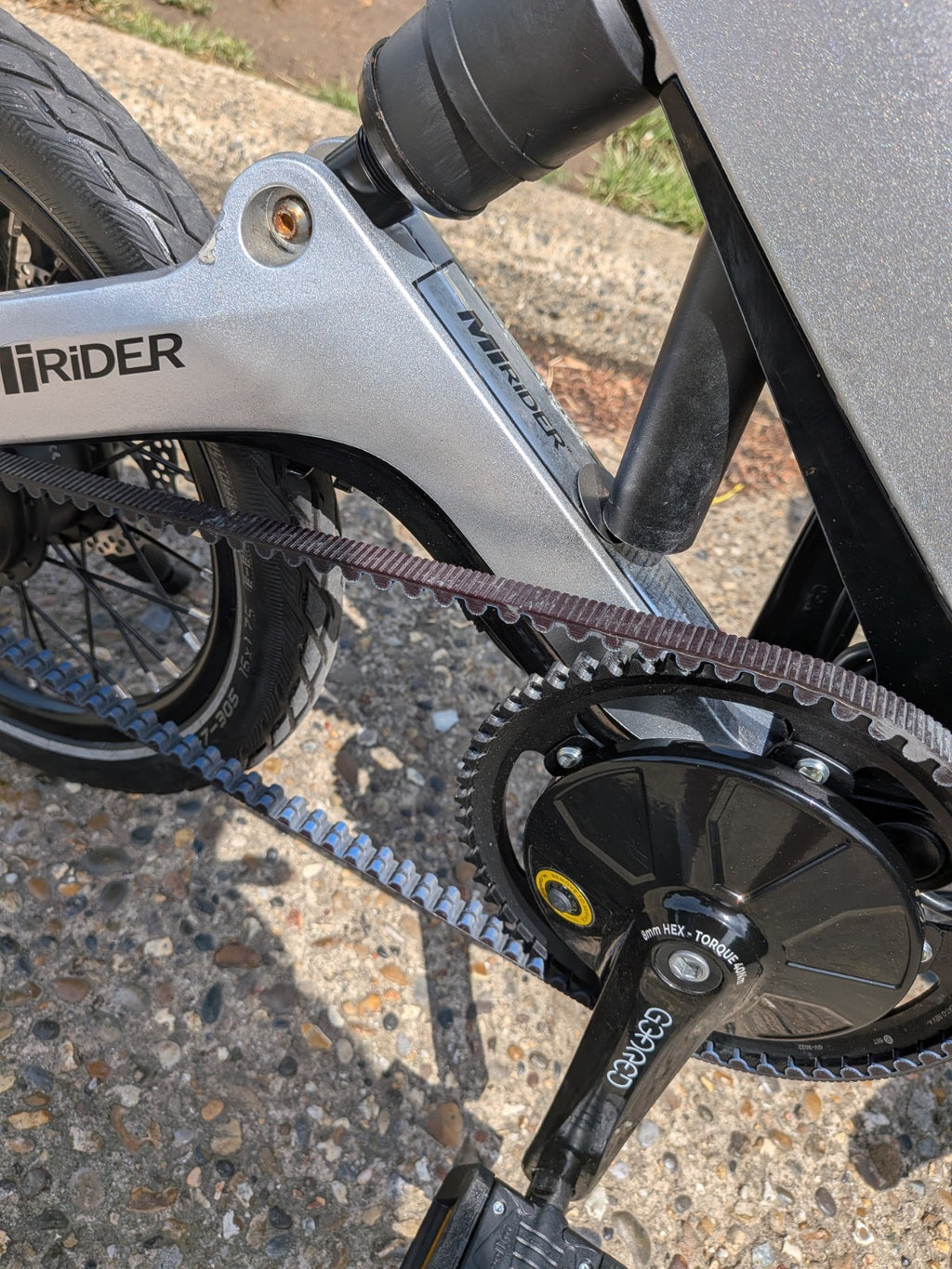 MiRider GB3 Folding Bike.Belt Drive, Hydraulic Brakes,Just Had MiRider Service!