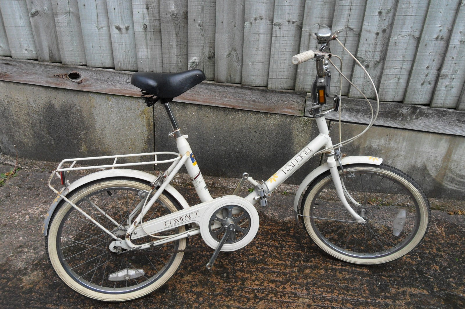 vintage raleigh fold up bike