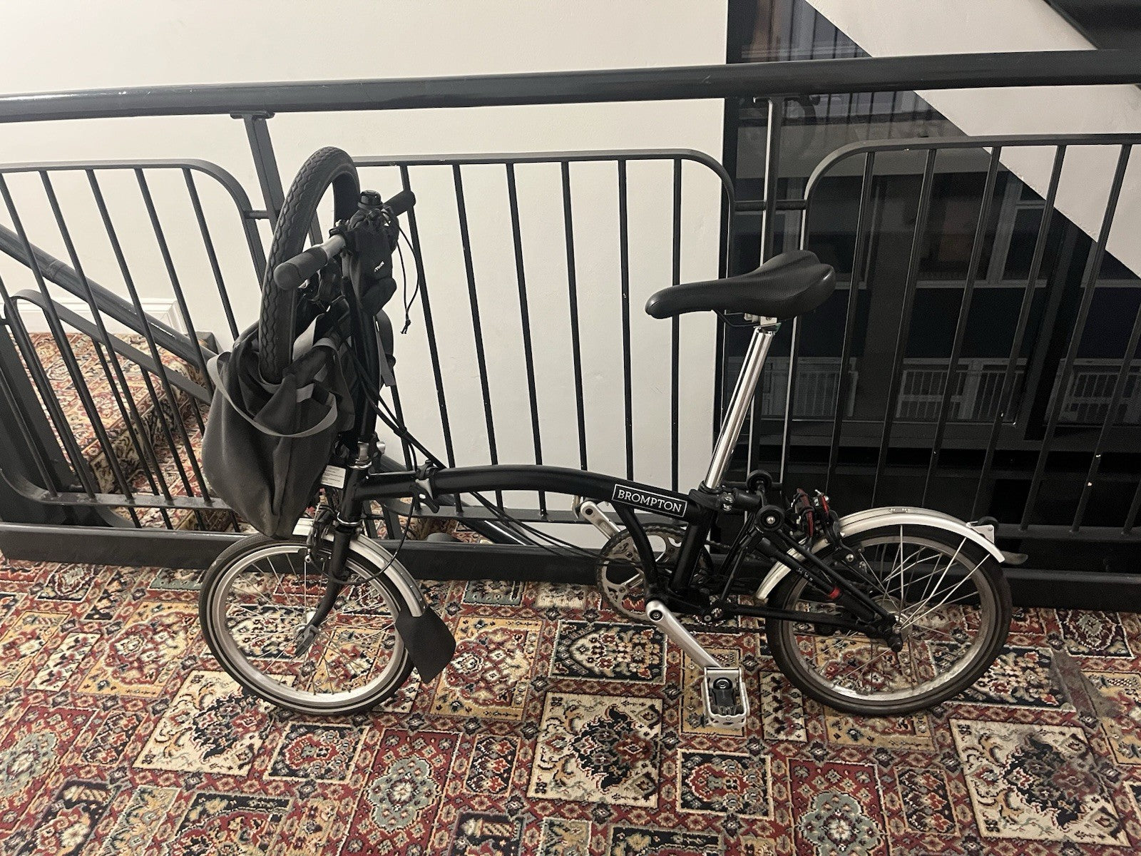 Brompton S6L 2019 Folding Bike Black