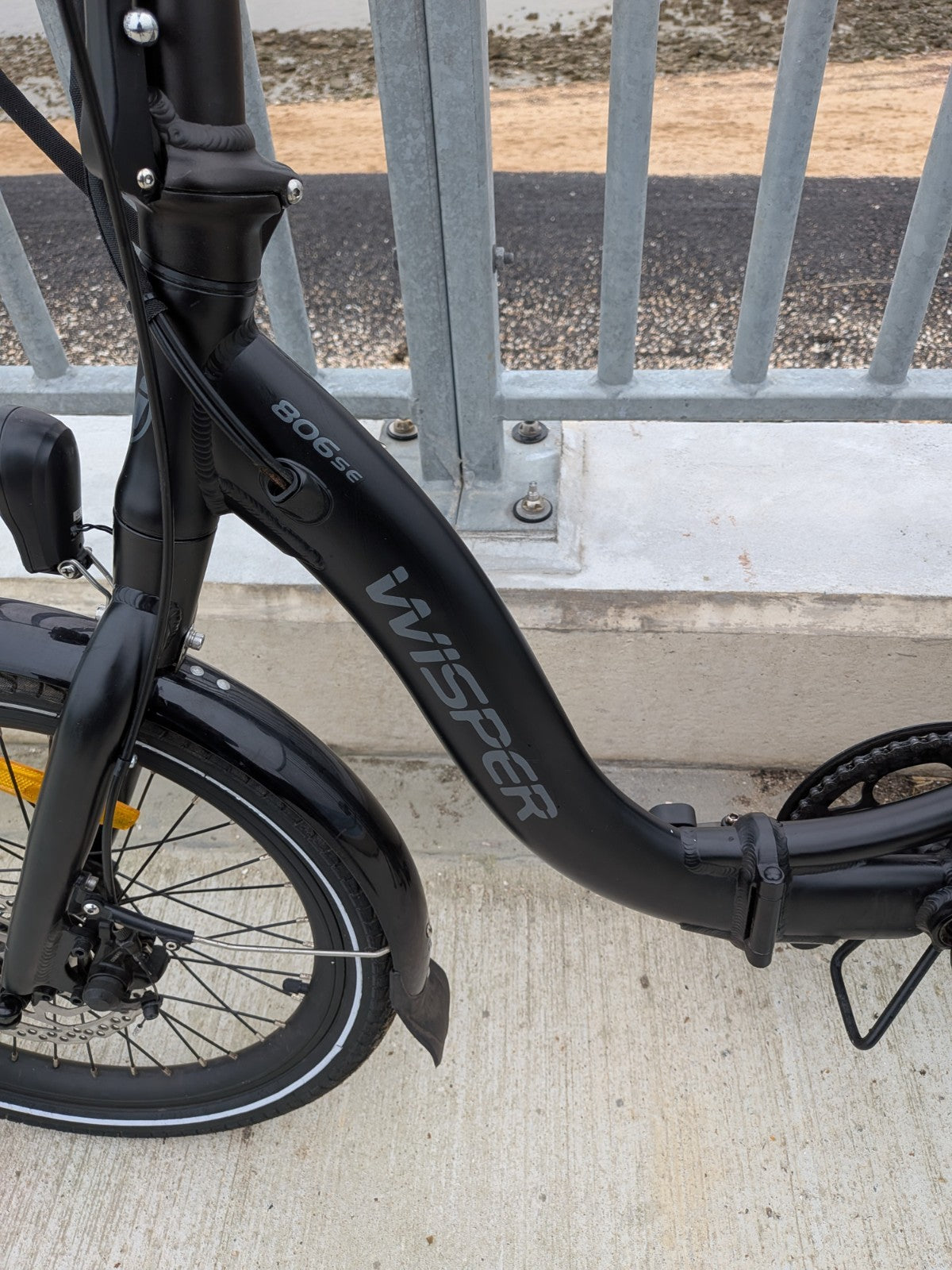 Wisper 806 Folding  Bike,BRAND NEW 575 Battery, JUST SERVICED L@@K