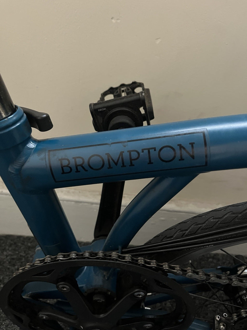 Brompton C Line Folding Bike 6-Speed, Blue, Very Good Condution
