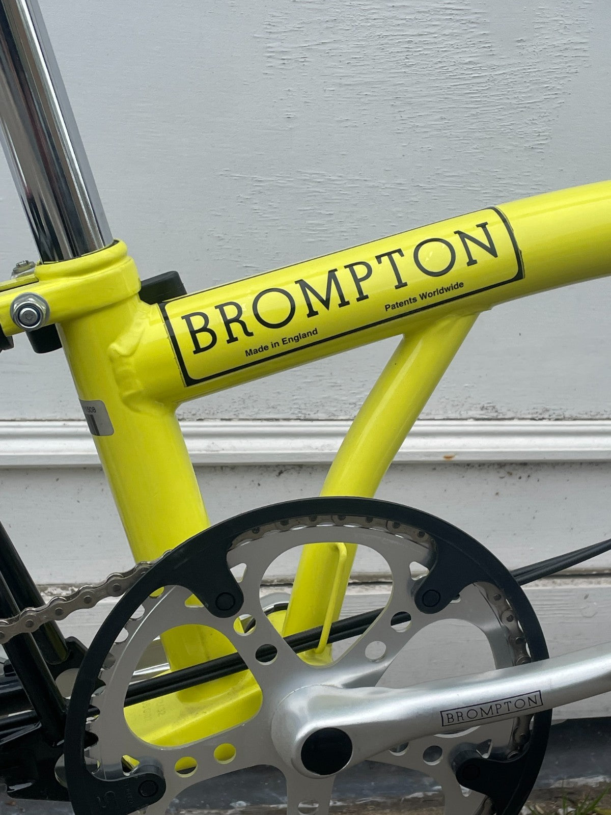 Brompton M3L  Folding Bike - 3-Speed - Yellow