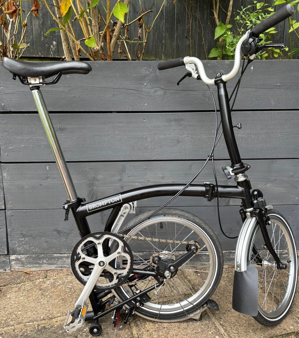 Brompton C Line 3 Speed Folding Bicycle - Excellent Very Lightly Used Condition