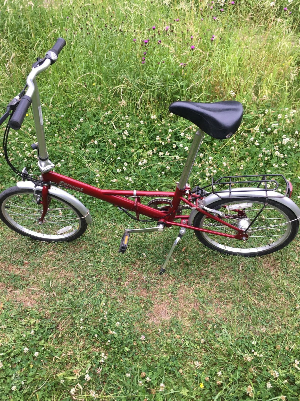 Phillips Parkway Folding Bike 3 Speed 20 Inch Wheels Good Condition