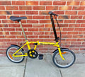 Unisex Mens Womens Yellow Neo Bike - Bike in Bag Folding Bike