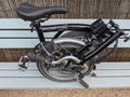 Classic Brompton Folding Bike Folder 3-Speed, Black, Upgraded (=M3R)