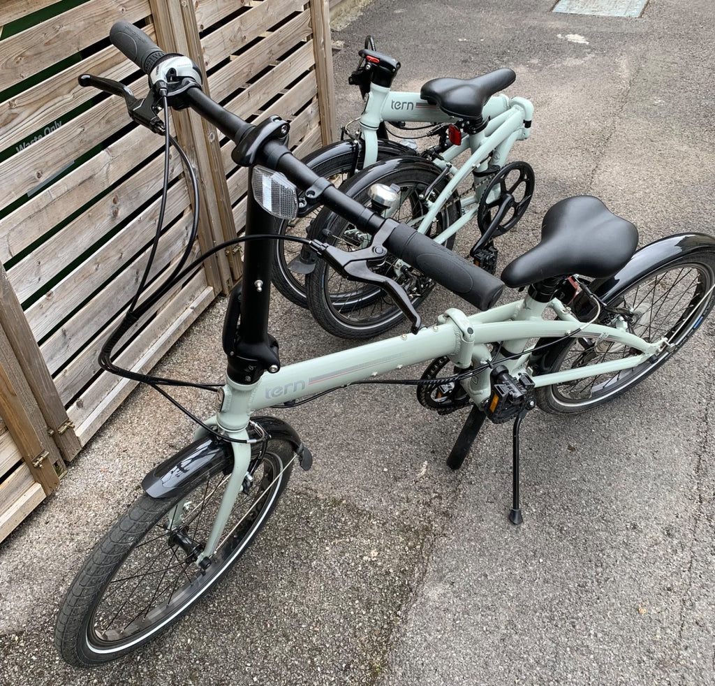 Tern folding bicycles