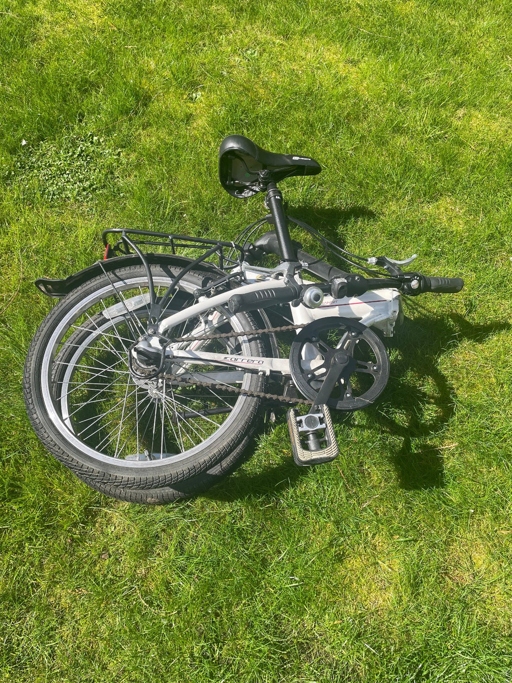 CARRERA Transit Folding 3 Speed NEXUS Hub Gears Bike