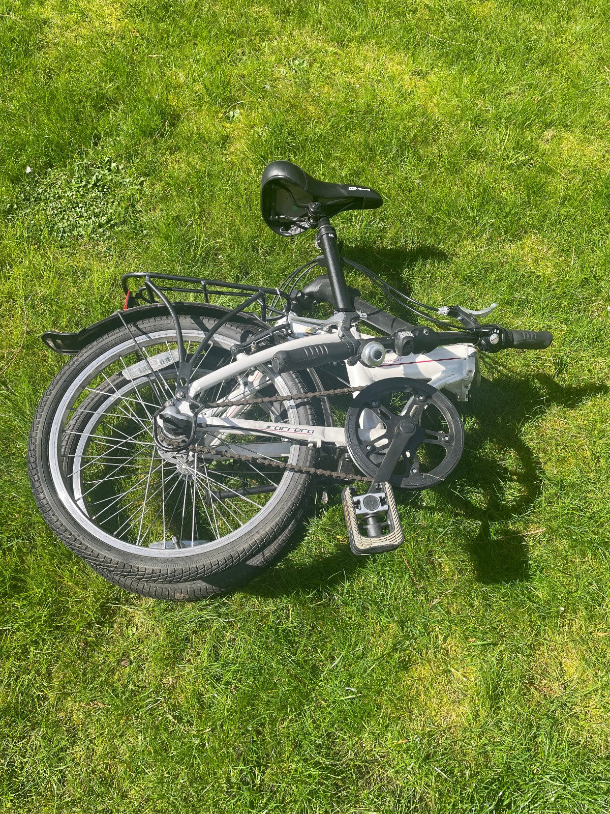 CARRERA Transit Folding 3 Speed NEXUS Hub Gears Bike
