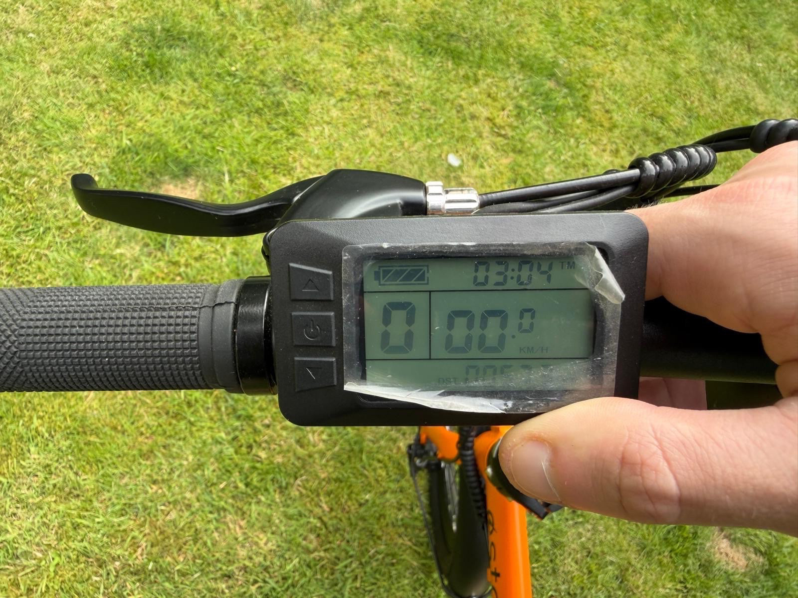 Estarli e20 folding bike orange