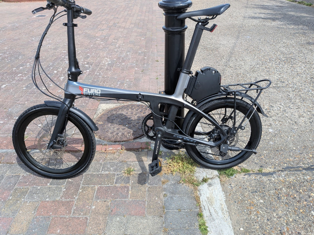 Furo Carbon POWERED Bike, Foldable,High Spec, Delivery Possible