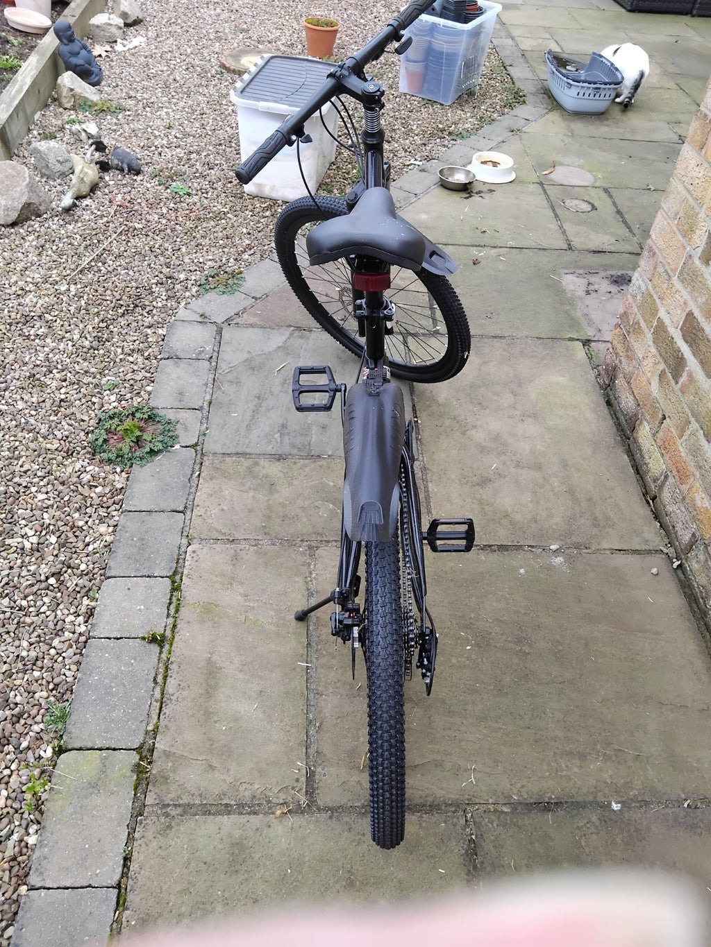 Folding mountain bike