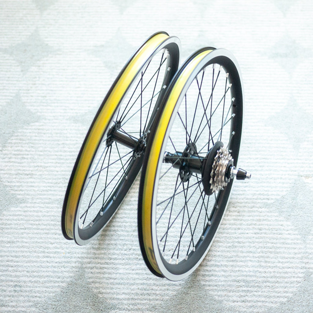 Brompton Folding Bike T Line Superlight 4 Speed Wheelset Cassette Free TPU Tubes