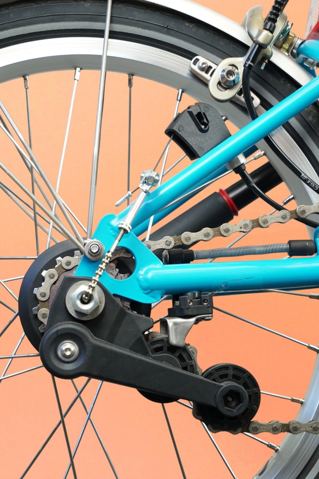 Brompton M6L (C Line Explore) - Lagoon Blue
