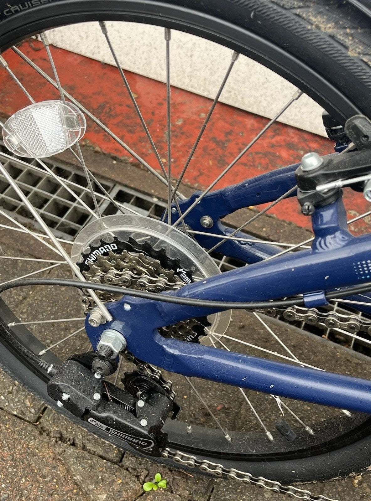 Tern Link B7 Folding Bike, Midnight Blue