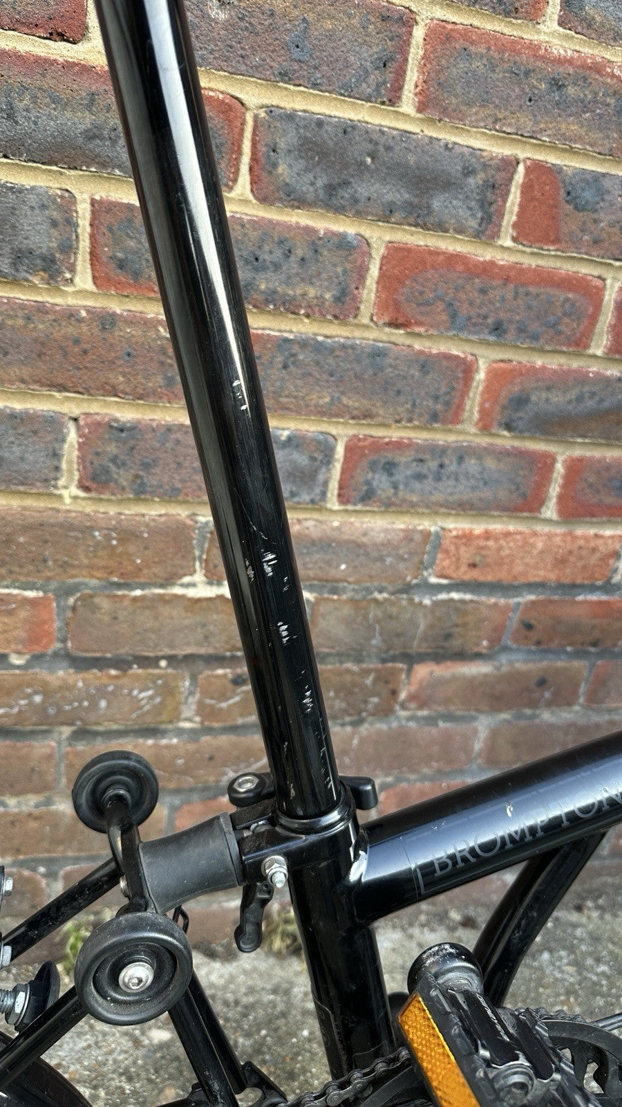 Brompton M6L 2019 6 Speed Folding Bicycle Black edition