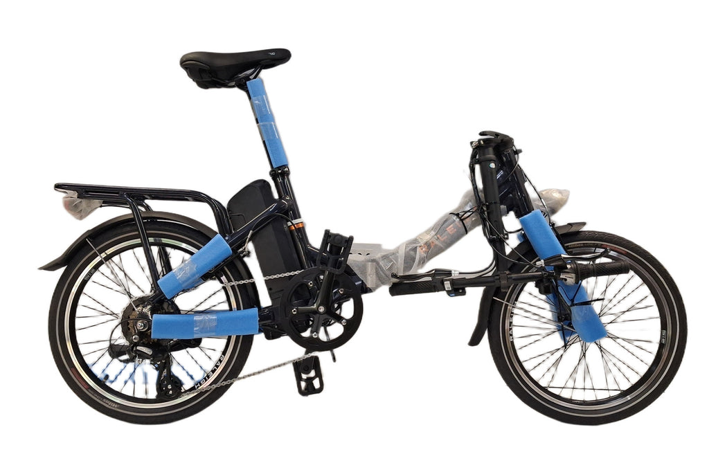 Raleigh Stow-E-Way Compact Lightweight Folding E--Bike - Black (Scratched)