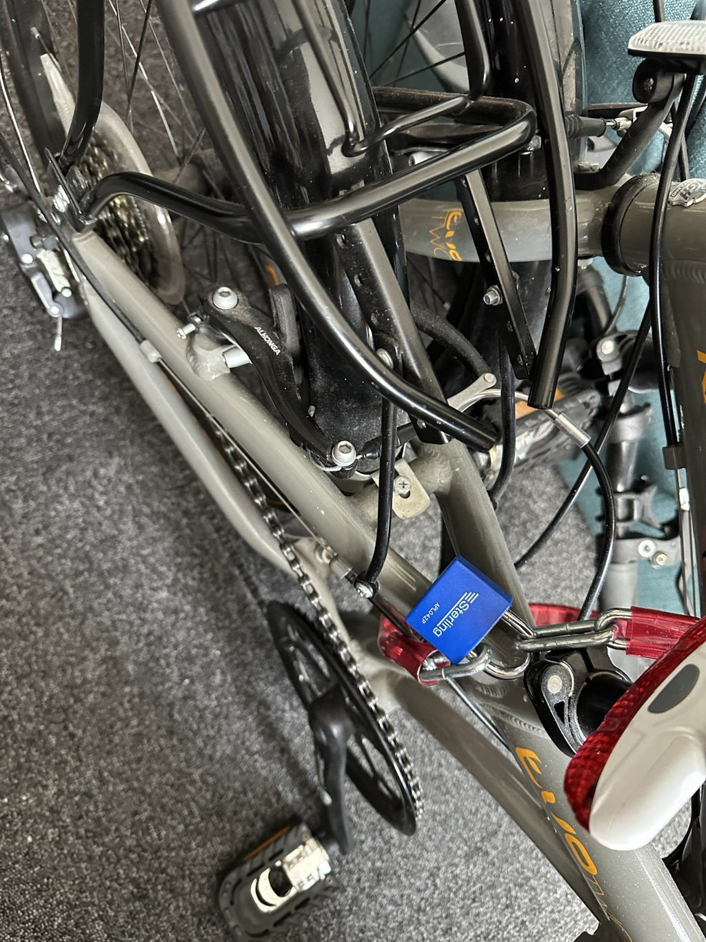 Folding Bike Never Used In Good Condition Garage For A Quick Sale